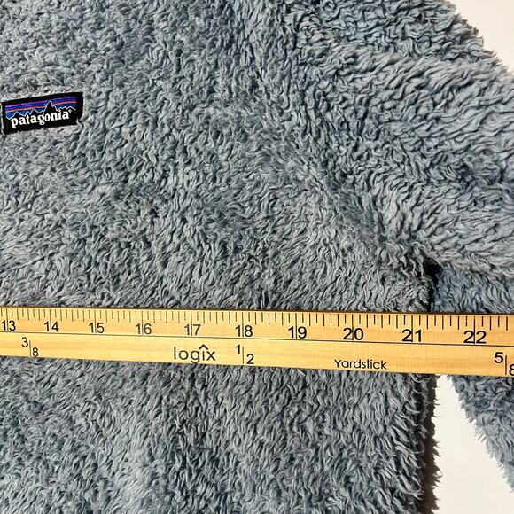 Patagonia Los Gatos Fleece Blue 1/4 Zip Pullover Sweater Women’s Size Medium - Picture 7 of 7